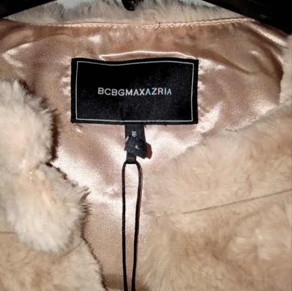 BCBGMAXAZRIA SHORT JACKET WOMEN L Rose - Picture 5 of 5